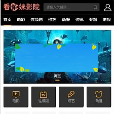 苹果cmsv10漂亮大气响应式模板 自适应手机端-万源库