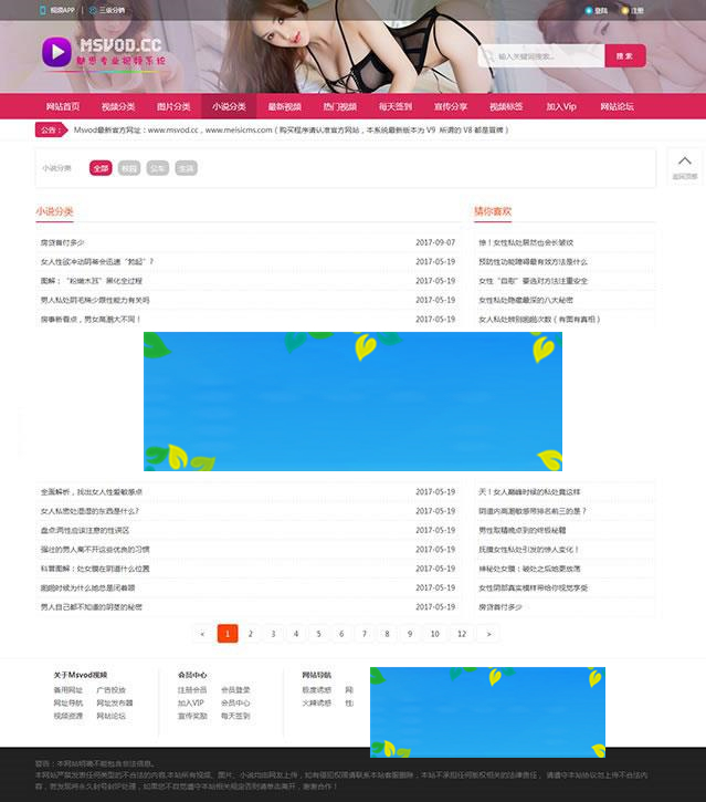 图片[2]-魅思MSVOD视频系统V9.6.5高级版网站源码 PC+WAP手机端_源码下载-万源库