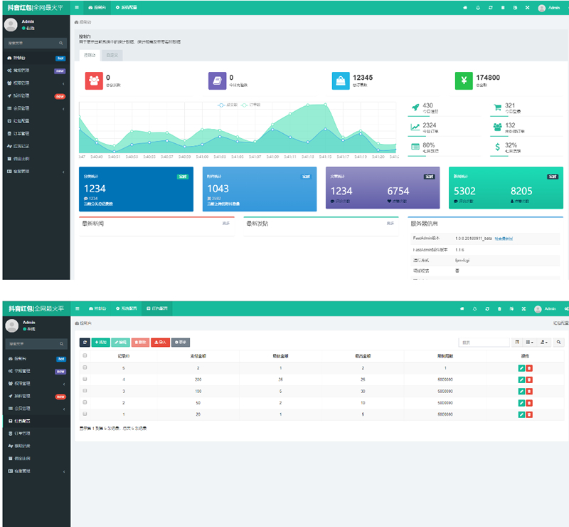 图片[1]-【亲测源码】10月最新蓝色红包雨/带完整搭建教程/支付已对接+完整视频搭建教程-万源库