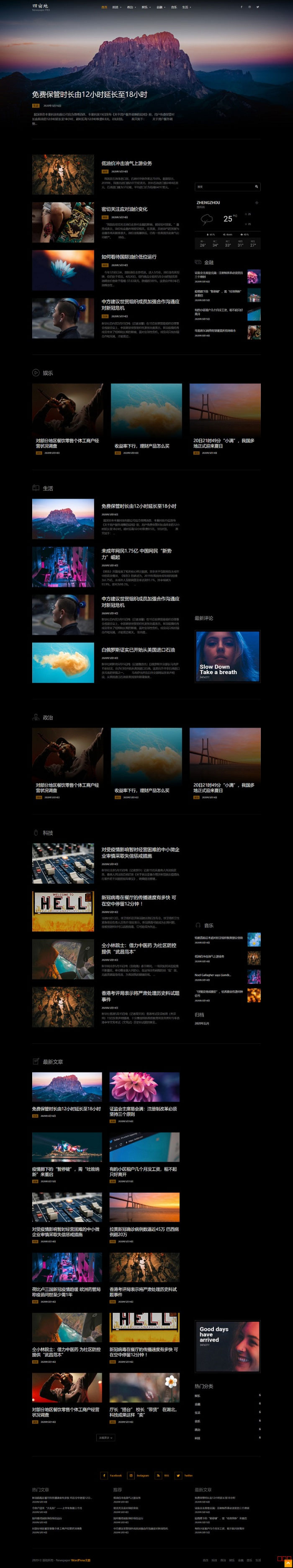 图片[1]-WordPress响应式新闻杂志主题Newspaper-万源库