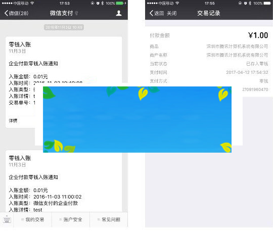 PHP微信支付企业付款到零钱功能接口源码-万源库