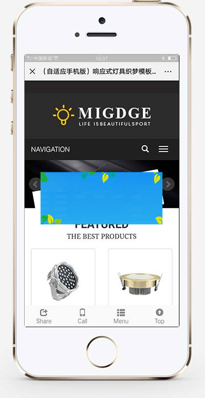 图片[2]-织梦dedecms响应式灯具灯饰产品英文外贸网站模板(自适应手机移动端)-万源库