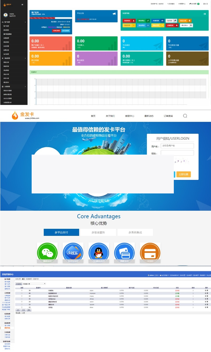 企业级发平台源码 界面友好 支付通道齐全 运营级发平台源码-万源库