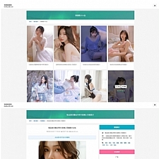 美写真手机壁纸采集源码-万源库