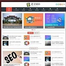 SEO优化技术教程网站源码 自适应手机端 织梦dedecms模板-万源库