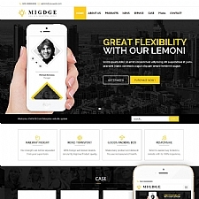 响应式五金电器出口外贸公司英文网站源码 织梦dedecms模板(自适应手机移动端)-万源库