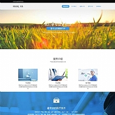 (自适应手机移动端)响应式健康医疗机构网站源码 织梦dedecms网站模板-万源库