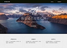 市面价值2000+的微信域名检测源码,纯官方接口,带API,可运营-万源库