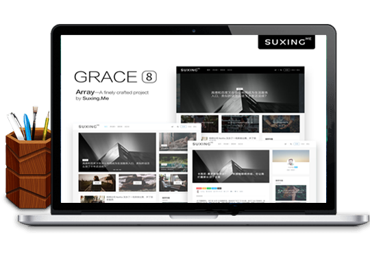 苏醒 Grace模板源码 8.0版本， 破解版WordPress主题-万源库