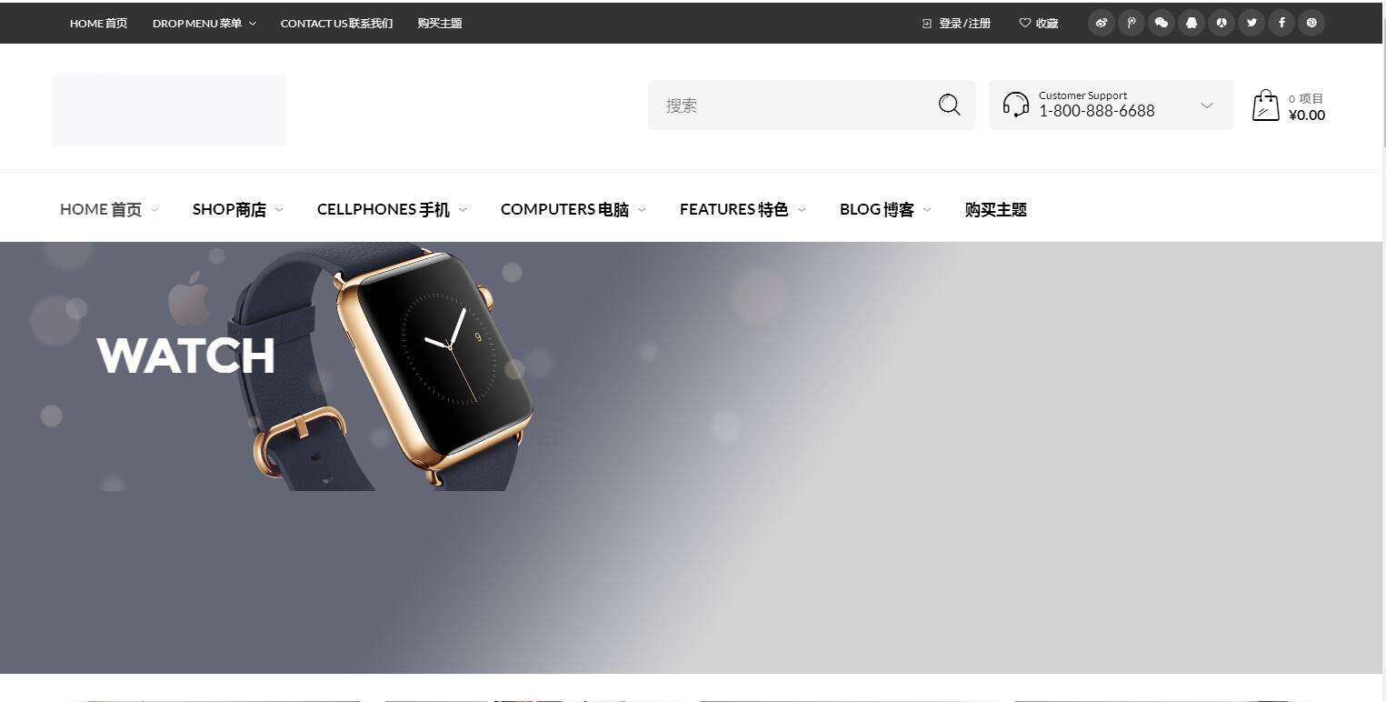 C255 wordpress主题_购物商城主题源码电子商务外贸网站汉化版-万源库