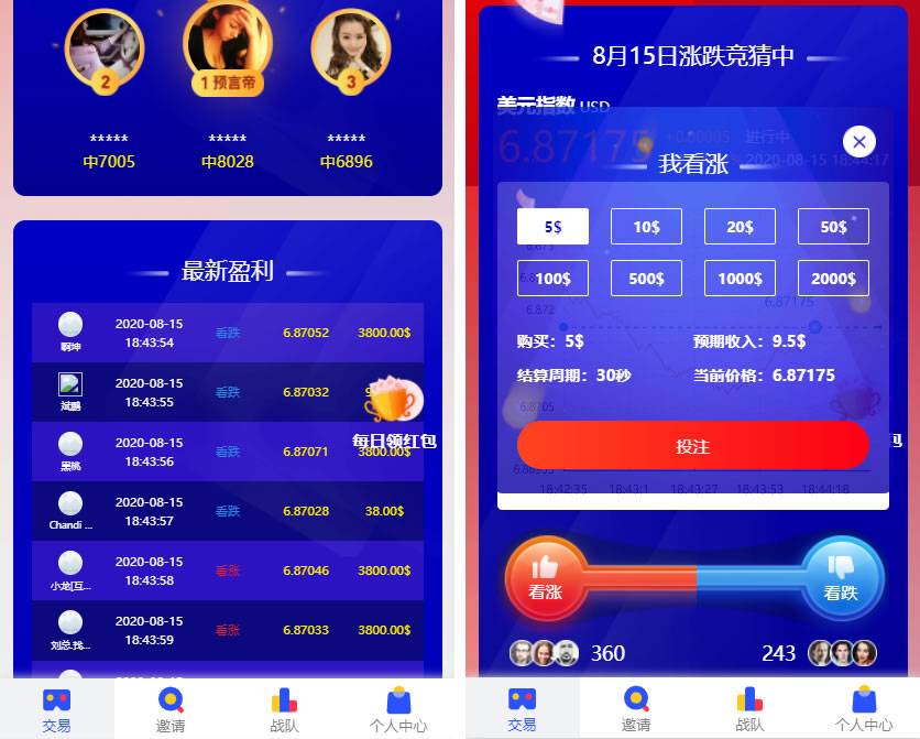 图片[4]-A1080 USDT指数涨跌最新二开币圈万盈财经源码/UI超漂亮/K线正常/完美控制-万源库