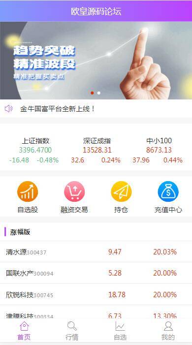 图片[4]-P7 2021最新单手机版双融/金融系统-万源库