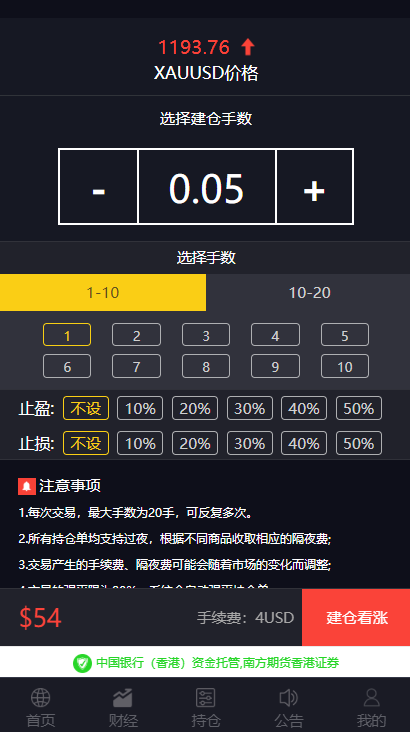 A690【美金点位盘】金融外汇交易所带风控功能[已测试]-万源库