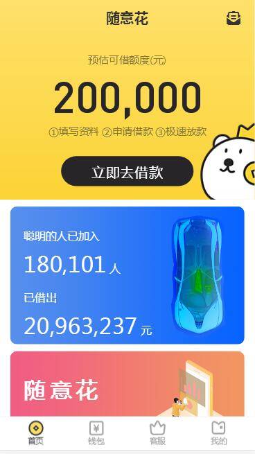 C115 PHP源码_一套很漂亮的小贷平台源码很完整-万源库