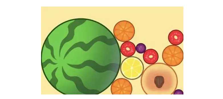 图片[2]-P4 合成大西瓜源码，非常有趣的小游戏+是俄罗斯方块2048水果忍者的结合-万源库