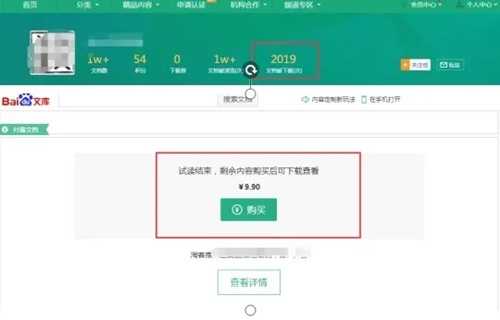 当年没坚持下去玩付费文档 坚持下去的人都闷声发大财了-ww-万源库