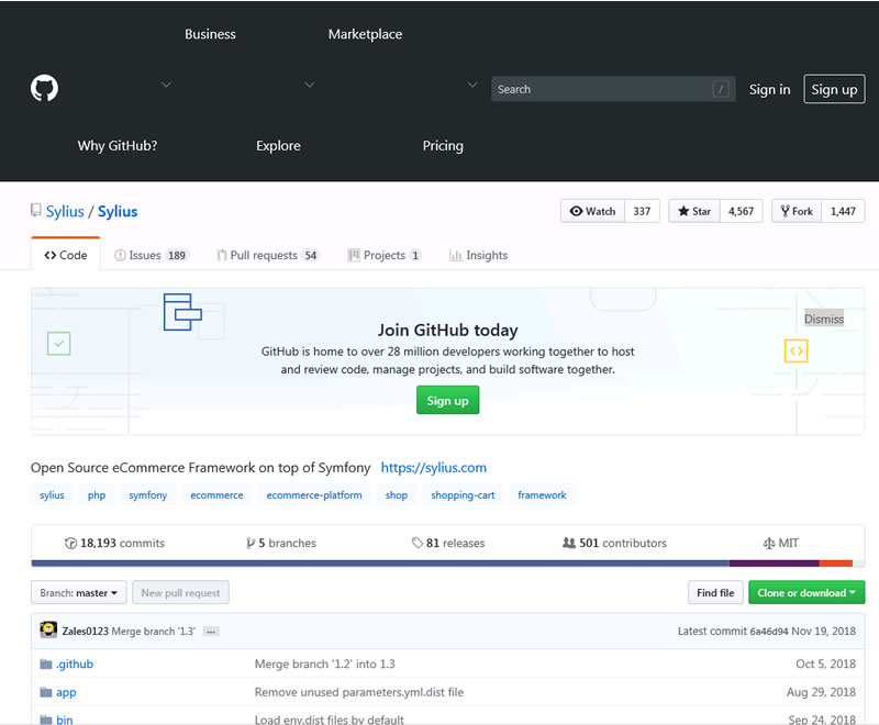 图片[1]-Sylius开源电子商务平台 v1.9.7-万源库