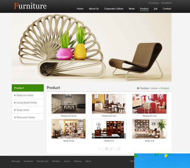 图片[1]-米拓家居家具公司响应式模板源码 v1.0-万源库