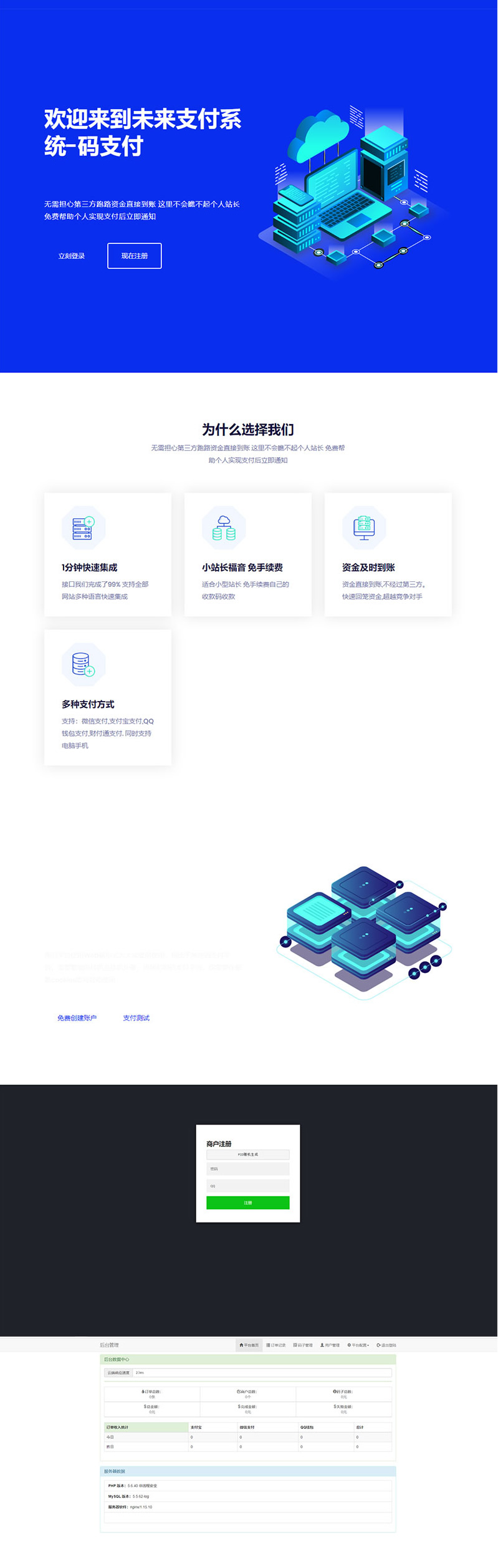 PHP未来码支付V1.3网站源码 开源版-万源库