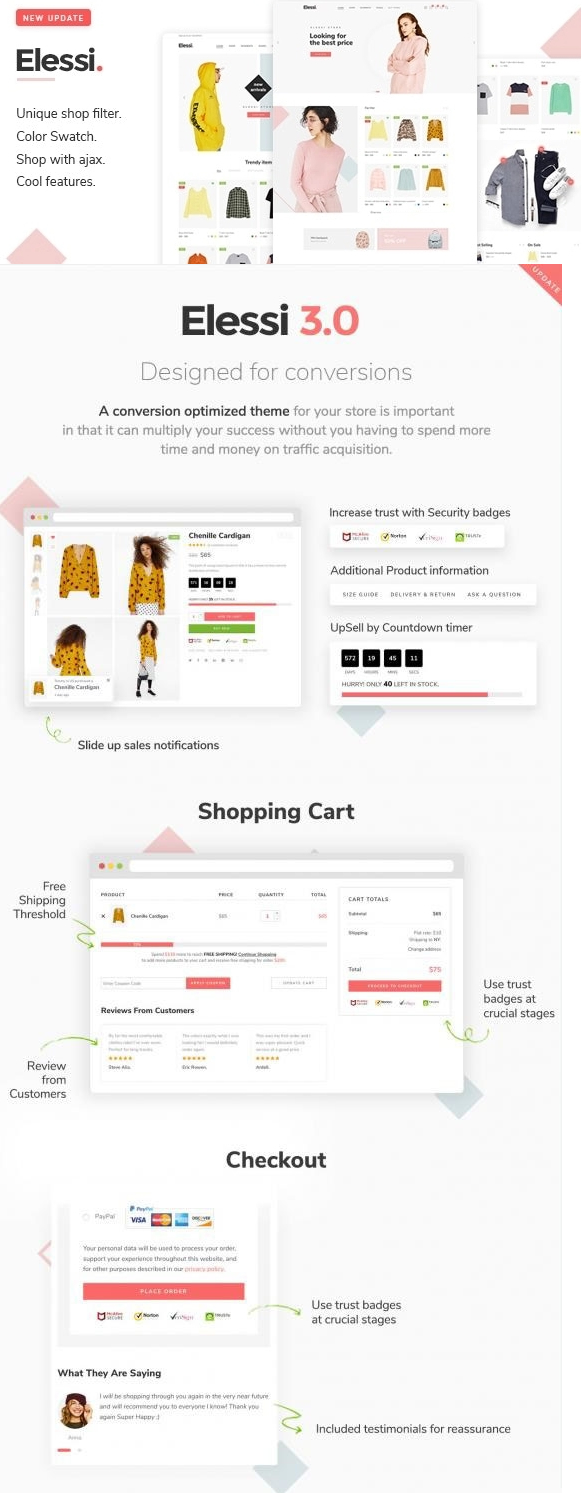 图片[1]-英文版Elessi–Ajax极简风多功能商城WordPress主题-万源库