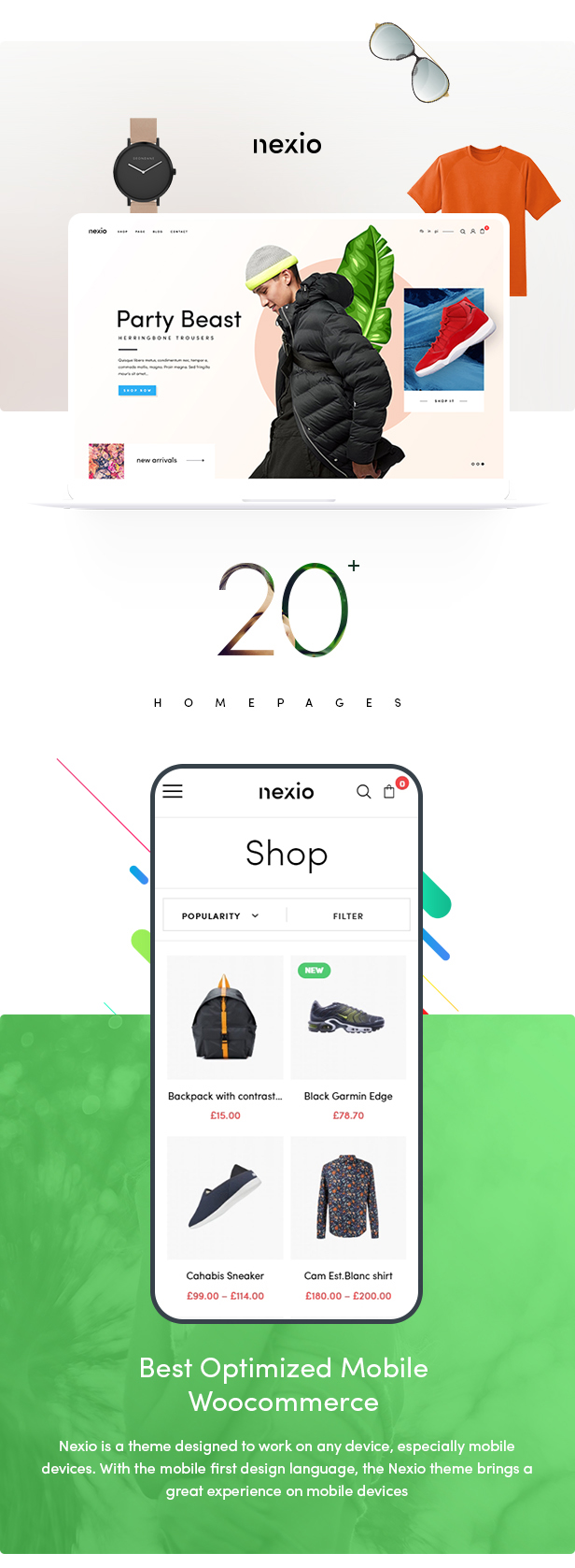 图片[2]-WordPress主题Nexio v1.0.7 时尚服装WooCommerce商店主题-万源库