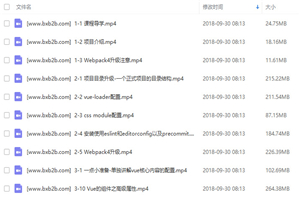 Vue核心技术 Vue+Vue-Router+Vuex+SSR实战精讲-万源库