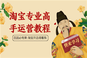 不做野战军，淘宝专业高手运营教程-万源库