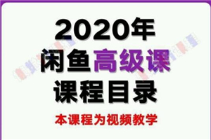 懒觉猫闲鱼初级课程+高级课程：教你60秒选出日赚300元闲鱼爆款产品-万源库