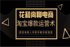 花和尚·天猫淘宝爆款运营实操技术，手把手教你月销万件的爆款打造技巧-万源库