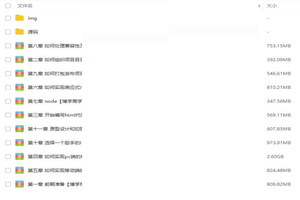 前端进阶：响应式开发与常用框架视频教程-万源库