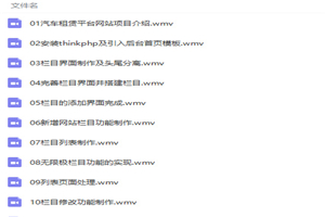 图片[1]-汽车租赁平台网站项目完整版开发实战案例视频教程-万源库