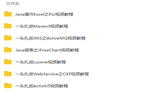 Java一头扎进项目实战系列课程视频教程-万源库