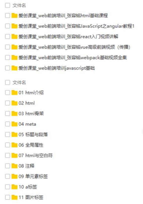 张容铭1000级web前端培训视频教程-万源库