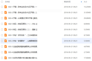 阿文新课：我懂个P 超人气PPT设计课程 8大章节 1800页图文 7天视频直播-万源库