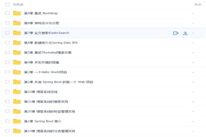 java Spring Boot带前后端讲座 渐进式开发企业级博客系统学习课程-万源库