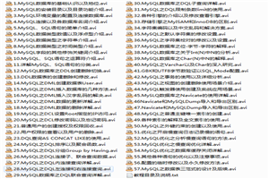 图片[2]-MySQL数据库实操视频教程(57集)-万源库