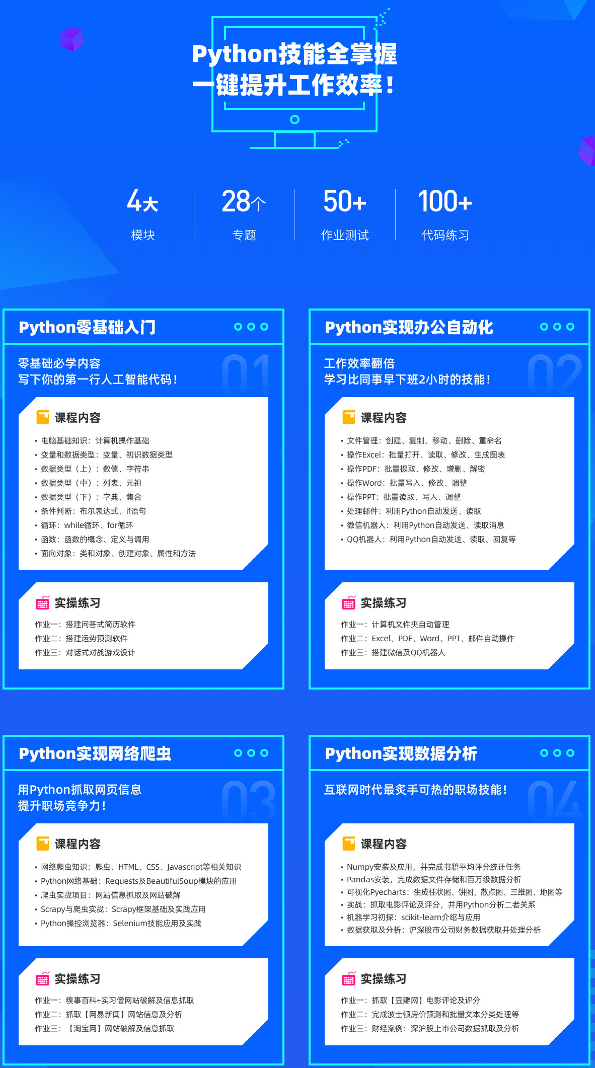 职场人必学的Python技能课-万源库
