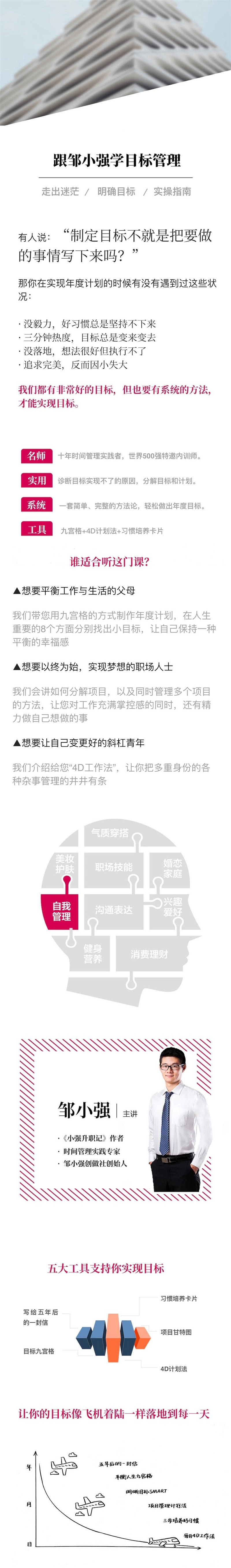 跟邹小强学目标管理计划-万源库