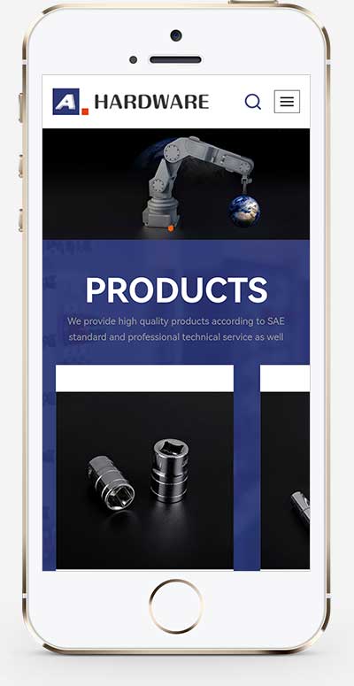 图片[2]-(自适应手机端)响应式五金机械设备外贸网站源码 pbootcms英文外贸网站模板-万源库