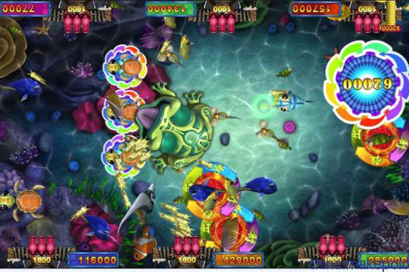 千炮金蟾捕鱼游戏源码(难度控制+机器人+资源文件) 手游源码-万源库