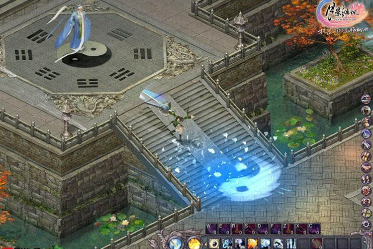 网游月影传说单机版网络游戏 完整全地图单人副本 GM刷元宝装备时装宠物-万源库