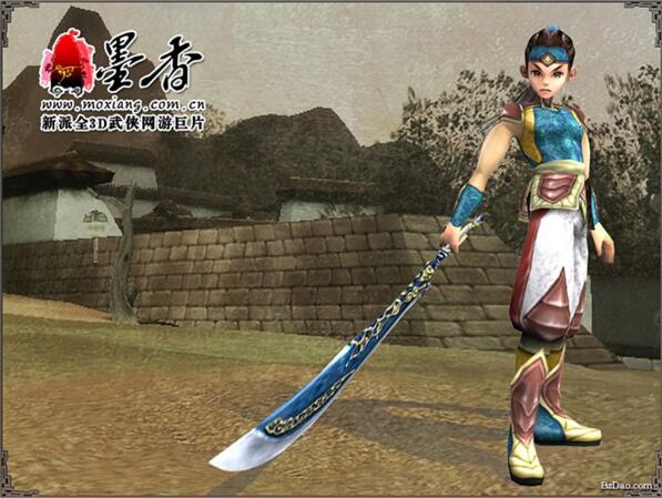 图片[1]-玄幻武侠3D版网络游戏：墨香online全套游戏源码资源-万源库