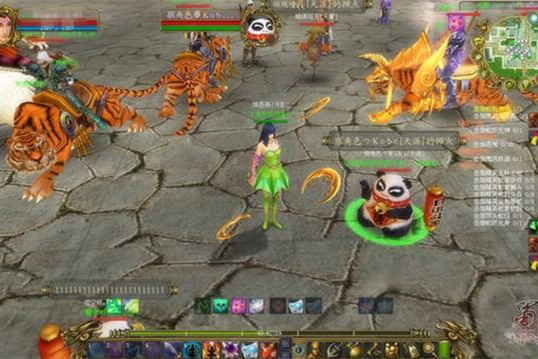 2D版网络游戏：青城online游戏源码-万源库