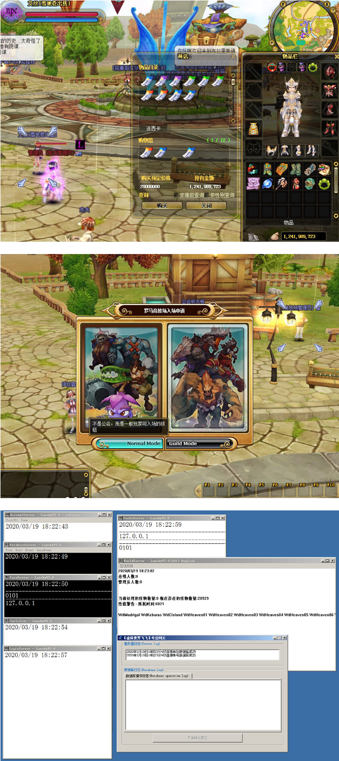 图片[3]-[亲测可玩] 飞飞OL-v19一键虚拟机服务端 LANSKY3.0系列+视频教程,100%进游戏-万源库