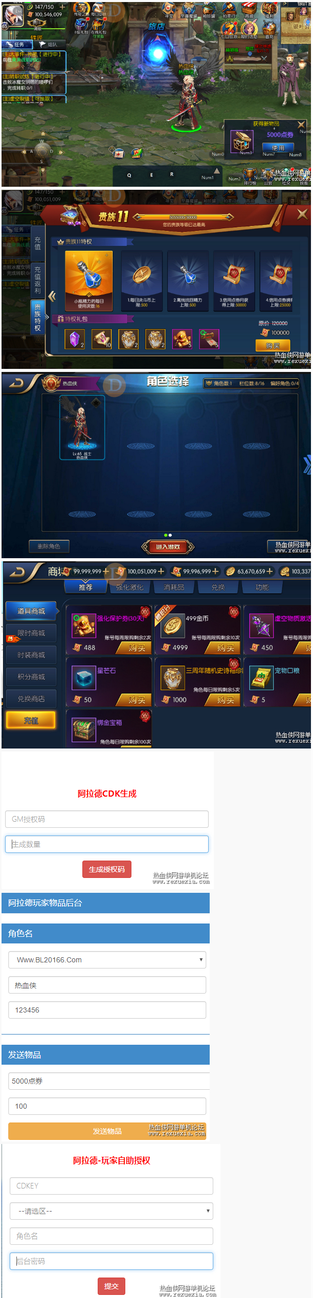 图片[1]-手游【阿拉德之怒】傻瓜式完美一键端+后代+无限刷道具-万源库