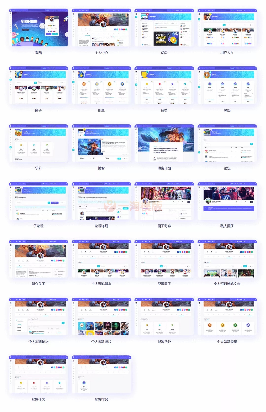 WordPress国外超人气主题Vikinger汉化版-万源库