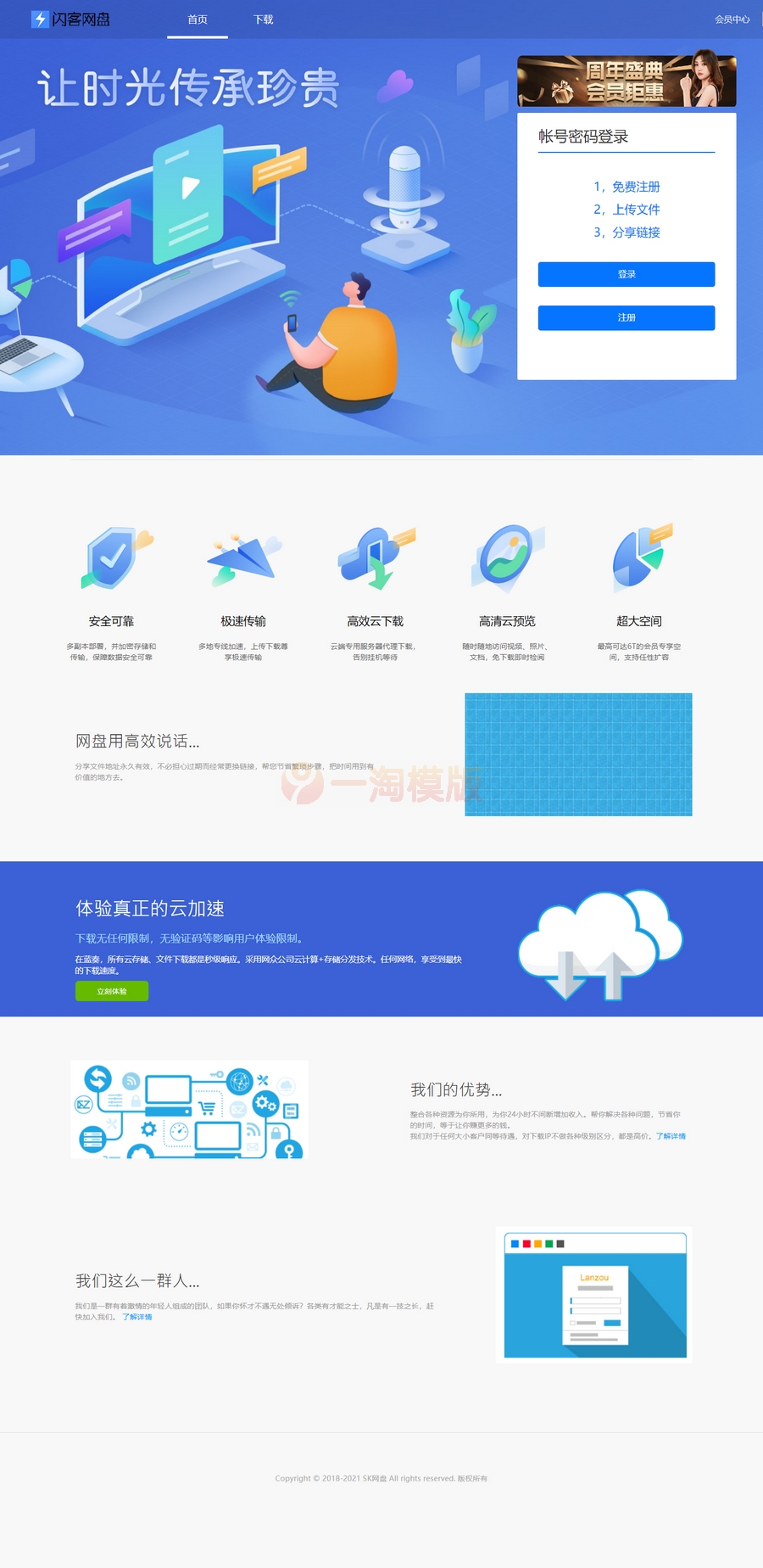 图片[2]-赚钱网盘系统/城通网盘/蓝奏网盘/多服务器上传/限速下载-万源库