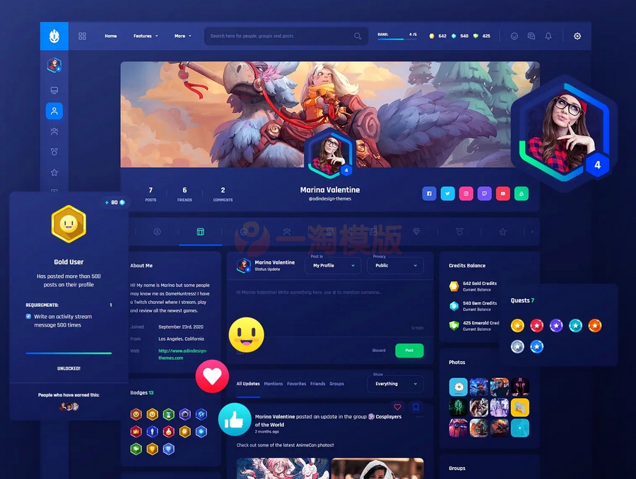 国外超火的wordpress主题汉化版/wordpress主题-万源库