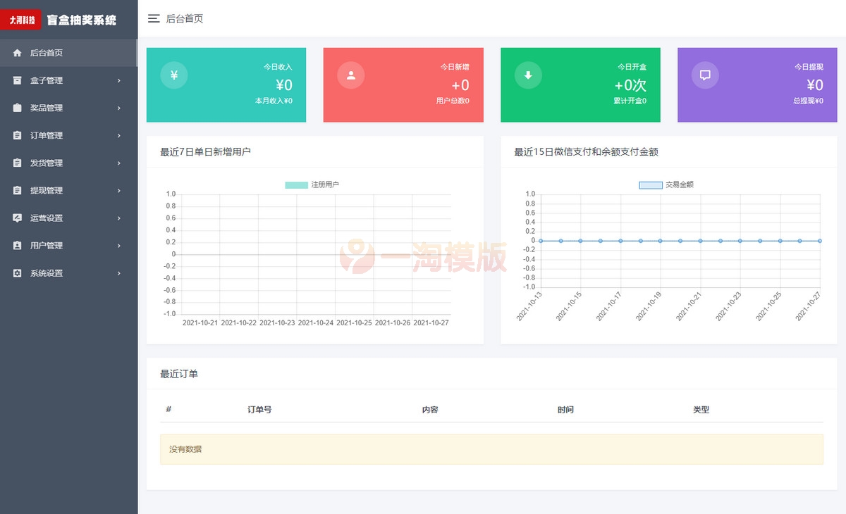 图片[2]-大河抽奖盲盒运营版 1.9.12开源版+前端-万源库